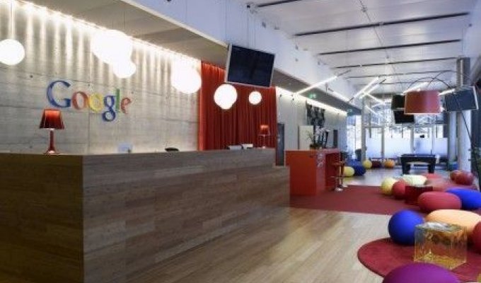 Новый офис Google в Цюрихе (20 фото)