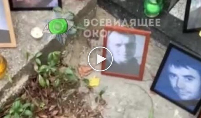 В банановой «ЛНР» соорудили «мемориал памяти» боевикам из «ЧВК Вагнера»