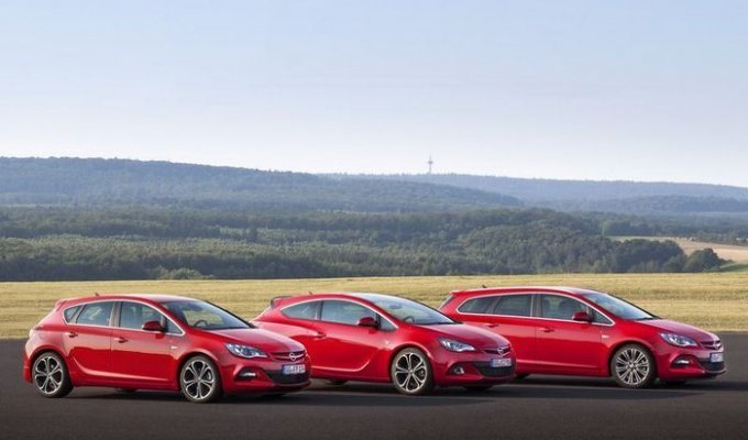 Модель Opel Astra получила мощный дизельный мотор (9 фото)