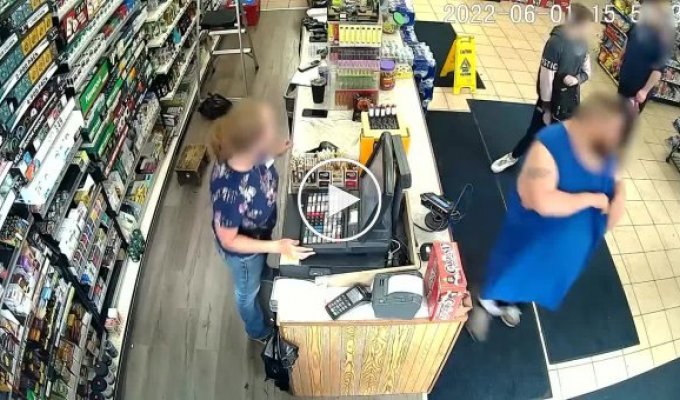 Вооруженный 12-летний американец ограбил заправку