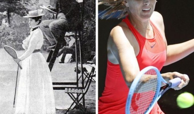 Как за 100 лет изменился спорт (15 фото)