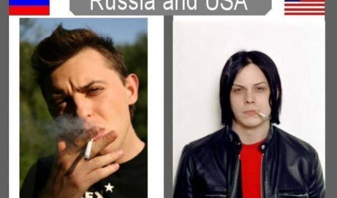 Россия и США (23 фотографии)