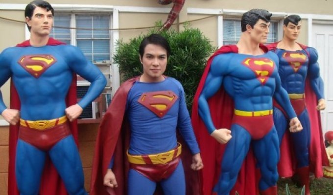 Коллекция фаната супермена (8 фото)