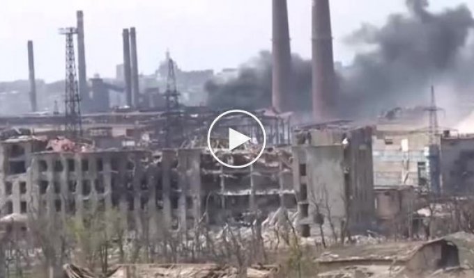 Азовсталь сегодня, видео попытки штурма фашистами завода