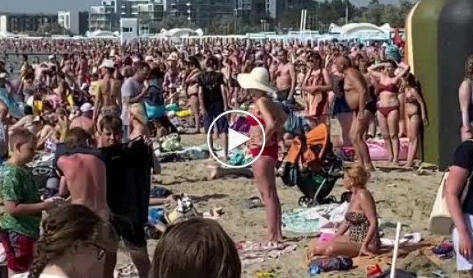 Как выглядят пляжи на российских курортах на данный момент