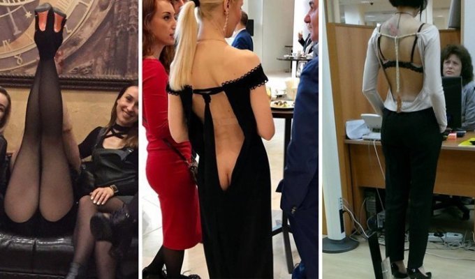 Сумасшедшие наряды российских модниц, от которых не оторвать глаз (19 фото)