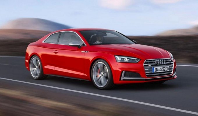 Audi представила A5 нового поколения (10 фото)