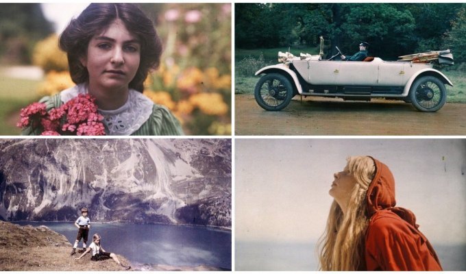 19 архивных автохромов: начало цветной фотографии (20 фото)