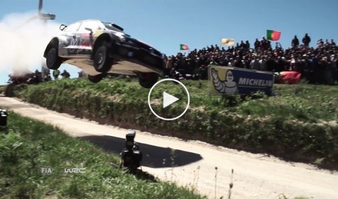 Крутейшие прыжки в WRC   
