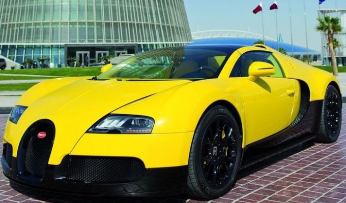 Bugatti Veyron Grand Sport представили на Qatar Motor Show (14 фото)