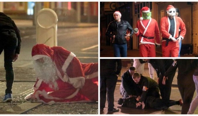 Весело и пьяно: как встретили Рождество британские тусовщики (23 фото)