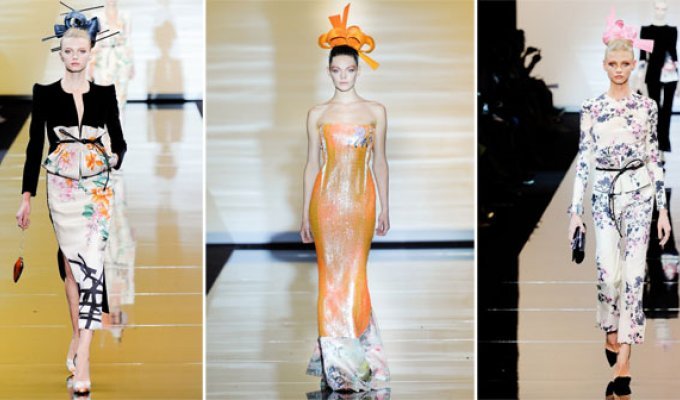 Неделя высокой моды в Париже: Armani Priv&#233; Fall 2011 (46 фото)