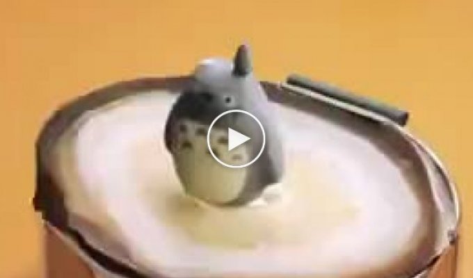 Залипательная и забавная анимация котобуса из аниме