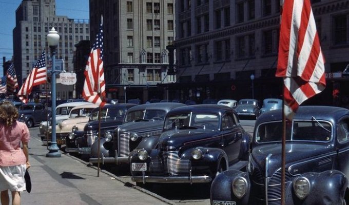 Американские автомобили в период 40-60-х годов (94 фото)
