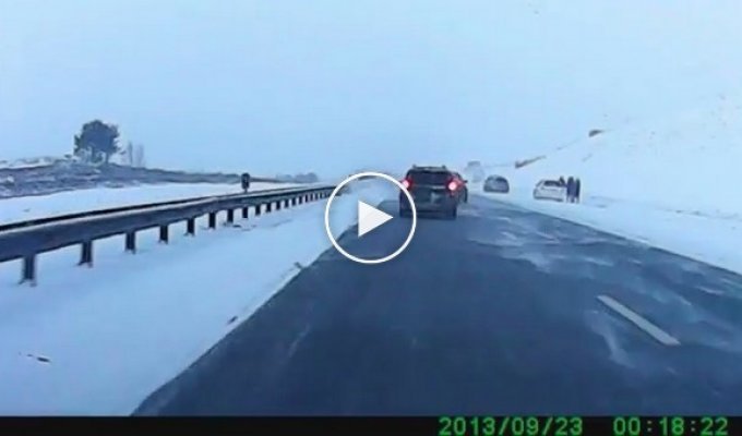 Пять машин попали в ДТП под Красноярском