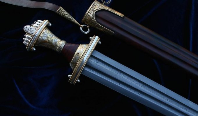 Технология изготовления мечей (6 фото + 2 видео)