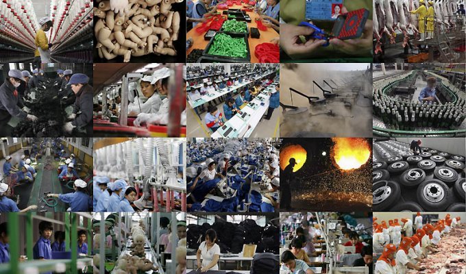 Китай: Всемирная Фабрика (36 фото)