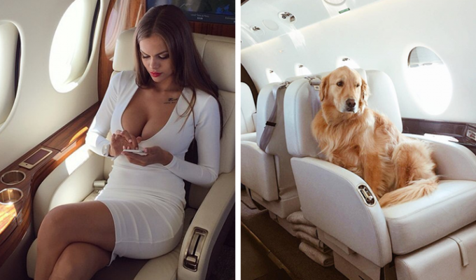 Обмани Инстаграм красиво: русская компания продает фотосессии в частном самолете (12 фото)