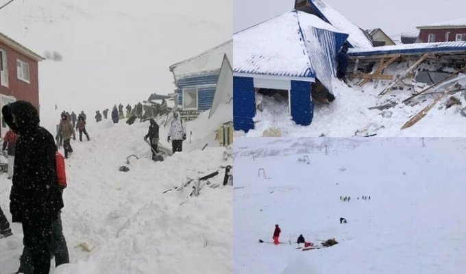 Лавина сошла на горнолыжную трассу в Карачаево-Черкессии: под снегом могут оставаться 12 человек (8 фото + 1 видео)