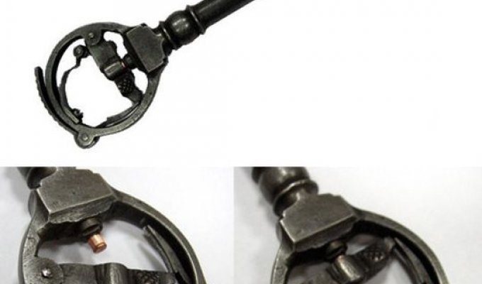 Огнестрельные ключи, конфискованные у заключенных (6 фото)