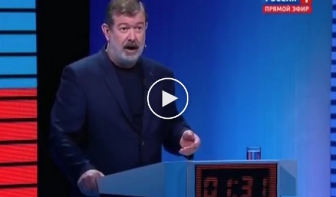 Мальцев на дебатах на главных каналах России против Путина