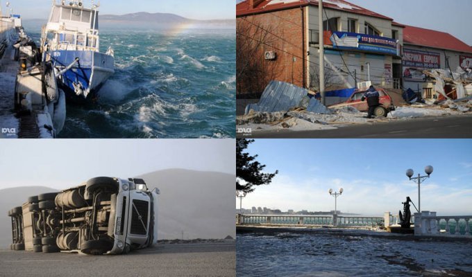 Новороссийск и Геленджик в борьбе со стихией (32 фото)