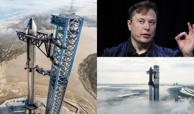 Илон Маск показал видео космического корабля SpaceX перед первым орбитальным полётом (11 фото + 1 видео)