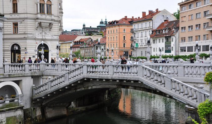 Любляна в Словении (21 фото)