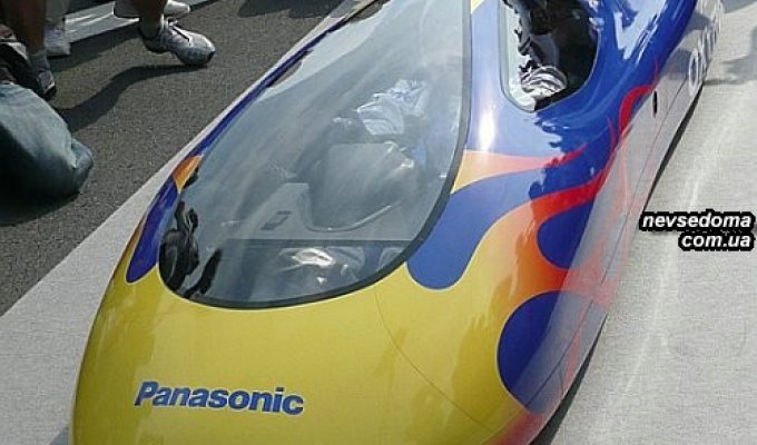 Panasonic Oxyride – электромобиль-рекордсмен на батарейках (10 фото)