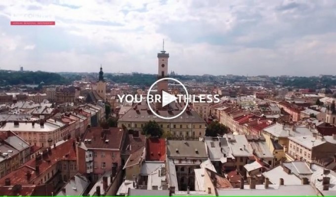 Красивая видео-визитка к проведению Евровидение в Украине
