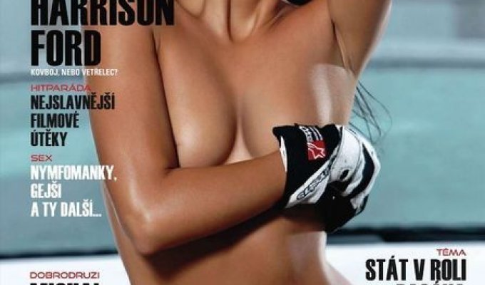Автогонщица Инесса Тушканова разделась для журнала Playboy (13 фото) (эротика)