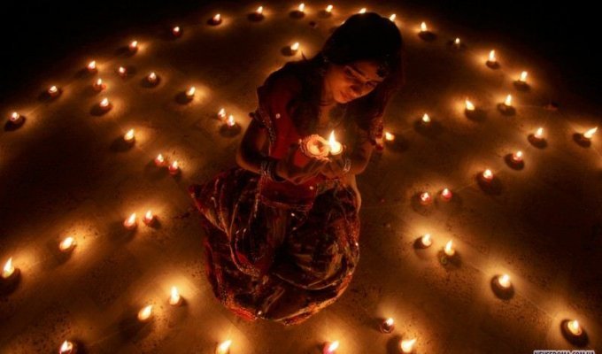 Дивали - фестиваль огней (33 фото)