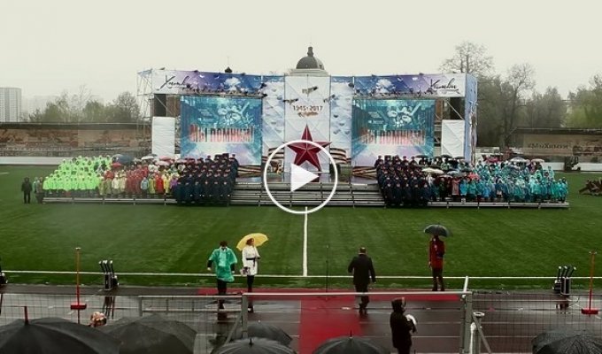Пьяное поздравление мэра Химок Дмитрия Волошина с Днем Победы