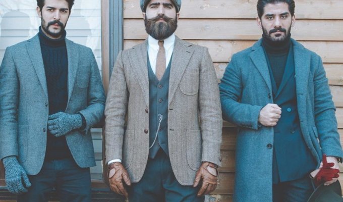 Клуб прогрессивных бородатых хипстеров из Иракского Курдистана (14 фото)