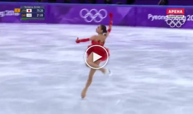 Первое золото фигуристки Алины Загитовой для российской сборной