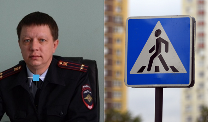 Уральский чиновник сбил на светофоре женщину, а затем ударил инспектора (4 фото)