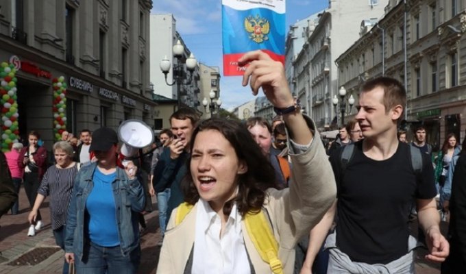 3 августа в Москве прошел митинг "Вернем себе право на выборы" (11 фото + видео)