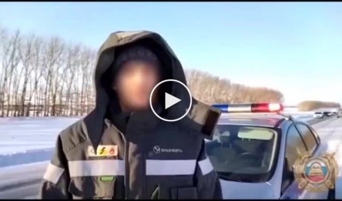 Смертельное столкновение Chevrolet Niva и тягача в Башкирии