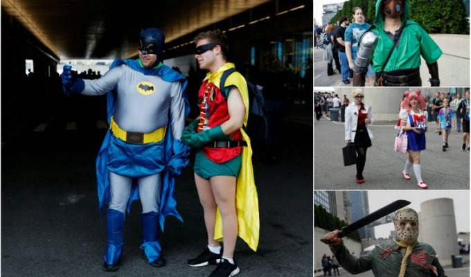 Яркие посетители New York Comic Con 2018 (29 фото)