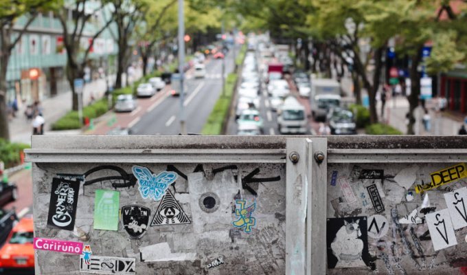 Граффити в Токио (25 фото)