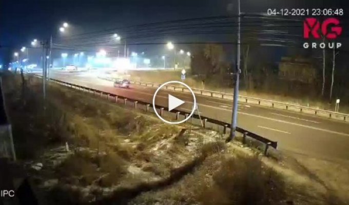 В Киеве полицейский решил побить мировой рекорд скорости