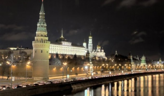 Ночная Москва (14 фото)