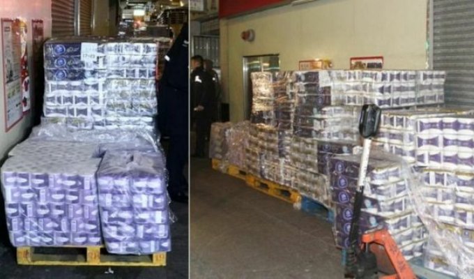В Гонконге грабители похитили 600 рулонов туалетной бумаги