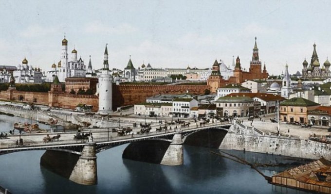 Цветные фото популярных туристических мест, сделанные более 100 лет назад (13 фото)