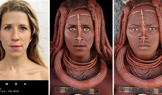 Путешественница перевоплотилась в женщин разных африканских племен (7 фото)