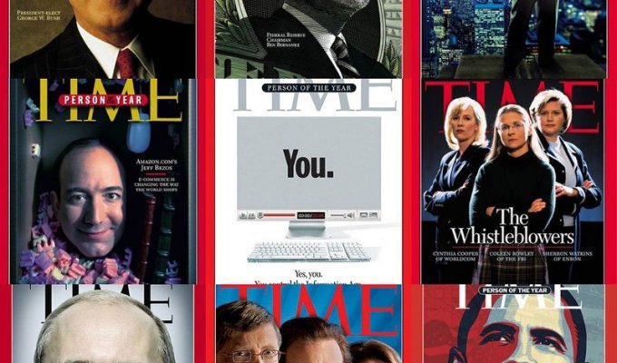 “Человек года” по версии журнала TIME 1999-2009 (11 фото)
