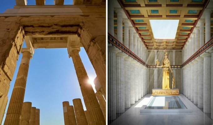 Как выглядели внутри древние памятники архитектуры, от которых сейчас остались одни развалины (14 фото)
