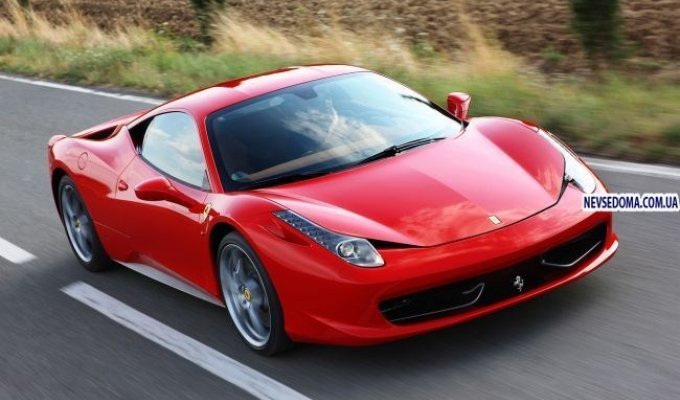 Ferrari 458 Italia станет новым автоботом в Трансформерах 3 (14 фото)