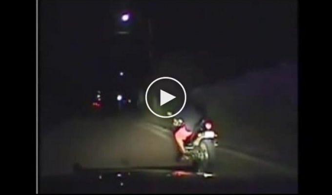 Не любят полицейские мотоциклистов