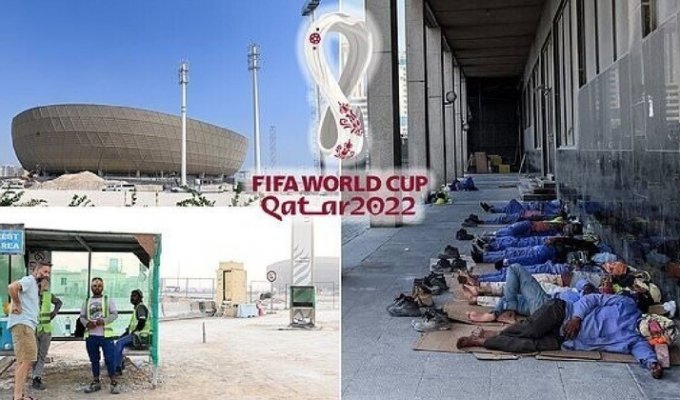 Сколько платят гастарбайтерам в Катаре, где идет стройка к чемпионату мира по футболу (6 фото)